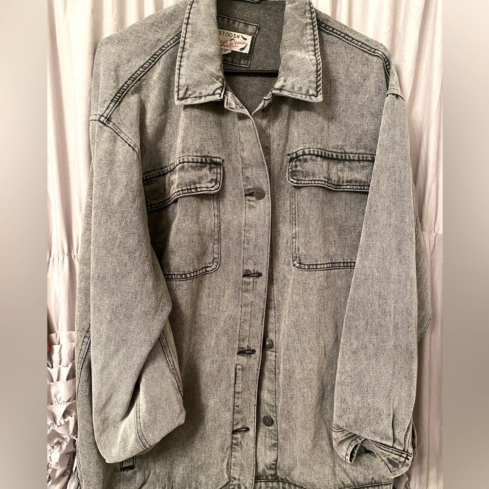 Dark denim jacket